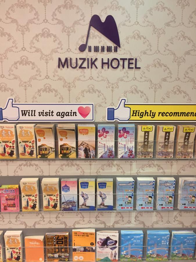 Muzik Hotel - Ximending Xining Branch Taipei Eksteriør bilde